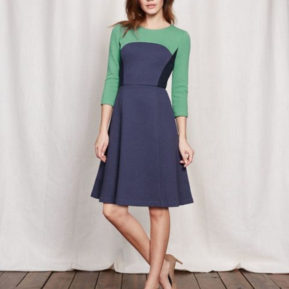 BODEN CURVE AND FLARE DRESS SZ 4R
